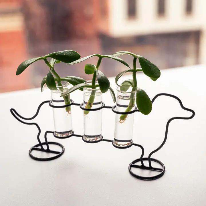 Doggie Vibes - Doggy Triple Tube Vase